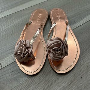 J crew rosey slippers